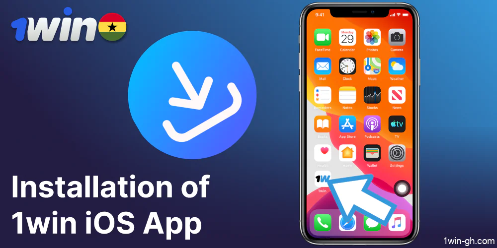 1win app installation on iOS