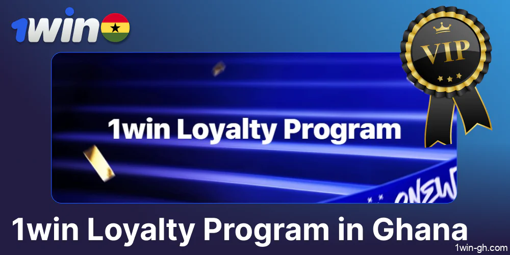 1win VIP program for players from Ghana