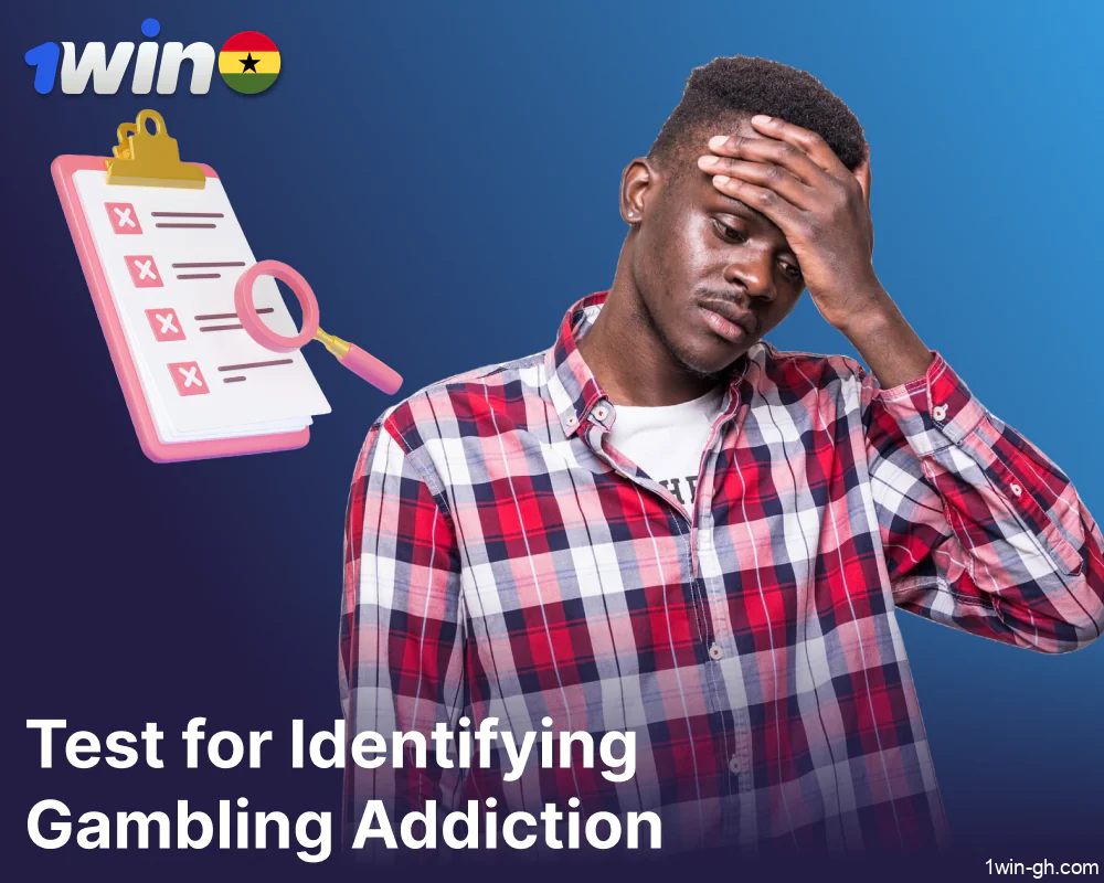 Signs of gambling addiction for 1win players from Ghana